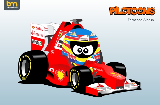 2012_Pilotoons_Ferrari_Alonso