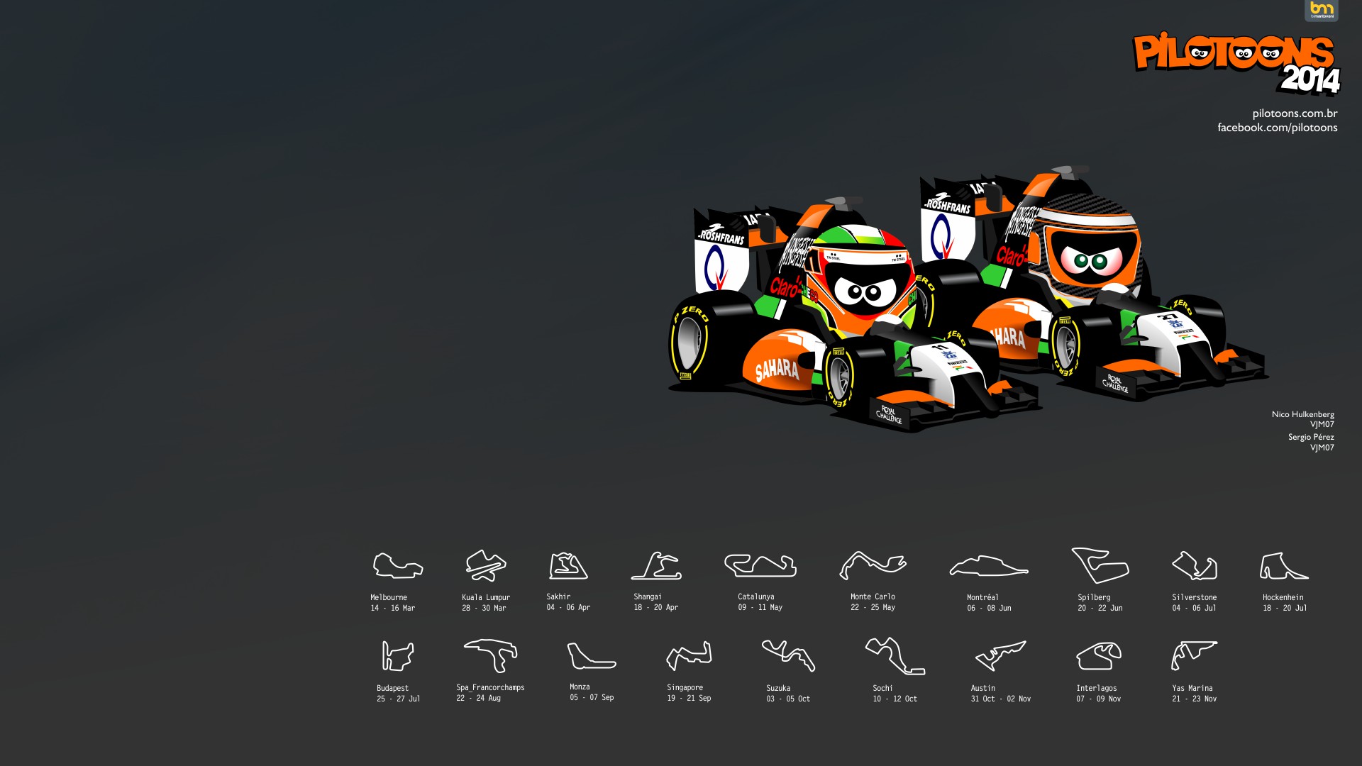 calendario_geral2014_FORCEINDIA